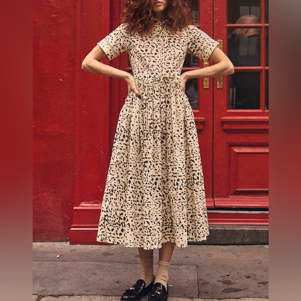 Hunter Bell Colby Dress, Animal, size 2